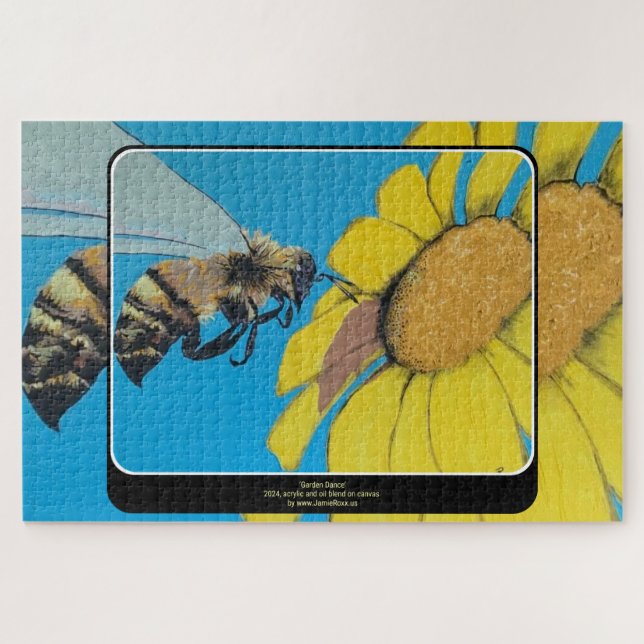 "Garden Dance" Gemälde auf einem (Horizontal)