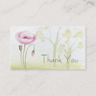 Garden Danke Business Card Visitenkarte
