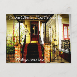 Garden District, New Orleans Postkarte