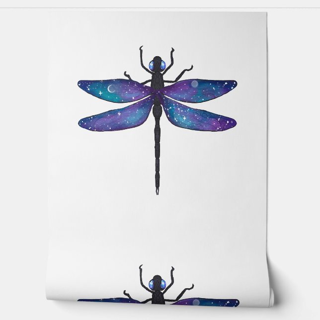 Garden Dragonfly Print Tapete (Abrollen)