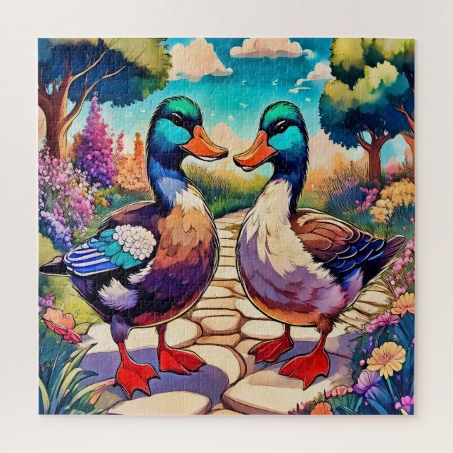 Garden Ducks (Vertikal)