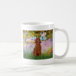 Garden - Dunkles rotes Poodle #1 Kaffeetasse