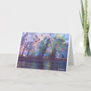 Garden Fairies Notecards Karte