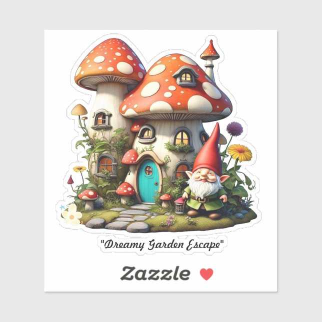 "Garden Fantasy Realm" Aufkleber (Blatt)