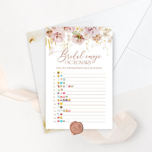 Garden floral bridal emoji pickgame