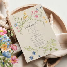 Garden Floral Engagement Party