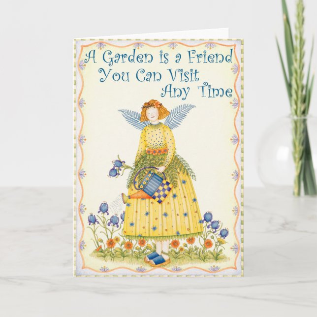 Garden Friend - Carte de voeux (Devant)