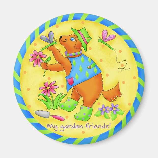 Garden Friends Magnet (Vorne)