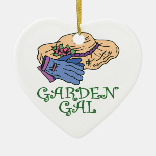 Garden Gal, Gardener's Keramik Ornament
