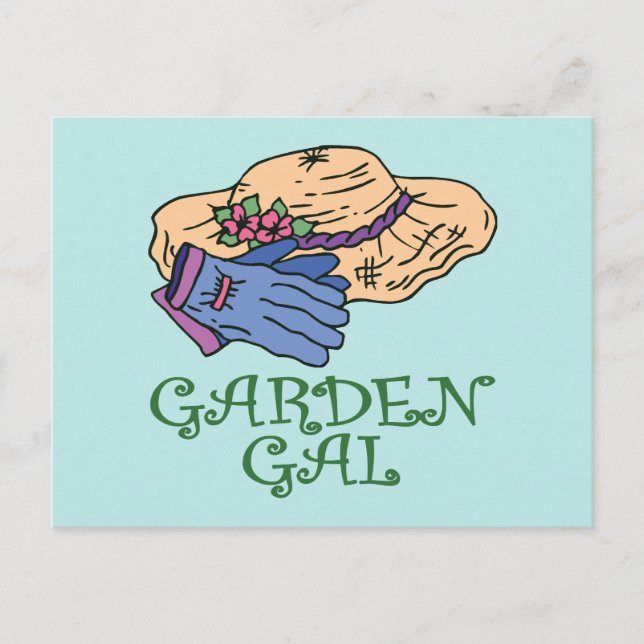 Garden Gall Postkarte (Vorderseite)