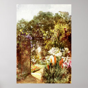 Garden Gate Poster