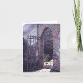 Garden Gate, St Albans card Feiertagskarte
