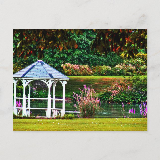 GARDEN GAZEBO POSTKARTE (Vorderseite)