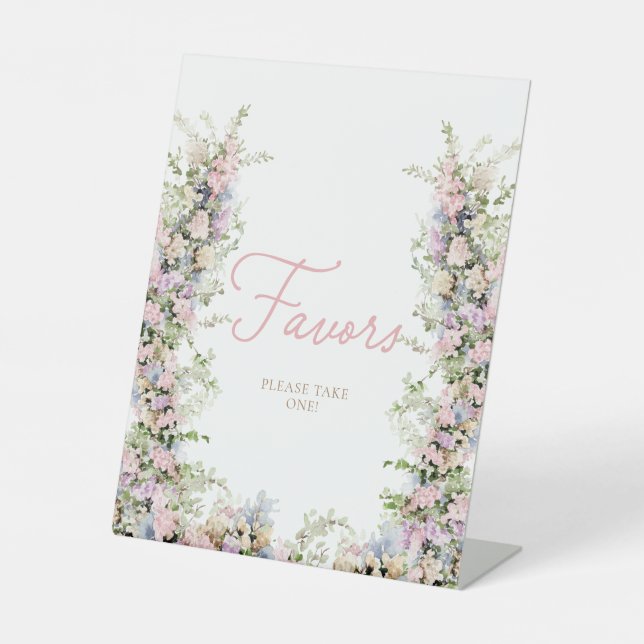 Garden Girl Baby Duwer Lieblingsunterschrift Sockelschild (Vorderseite)