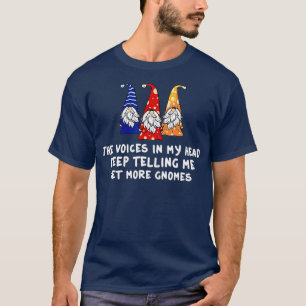 Garden Gnome Gift Gnomies Gardening (2) T-Shirt