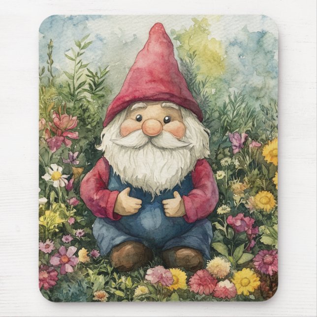 Garden Gnome Mousepad (Vorne)