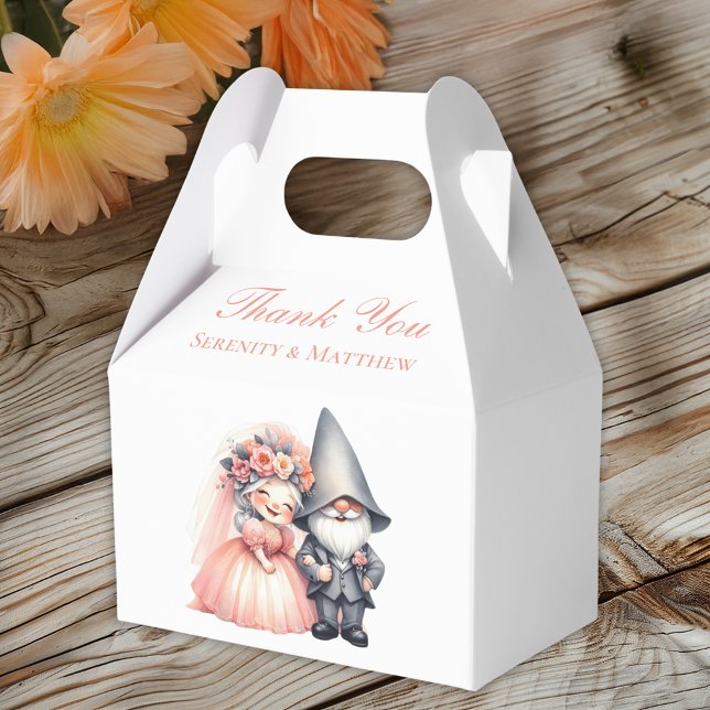 Garden Gnome Romantische Messe Hochzeit Vielen Dan Geschenkschachtel (Von Creator hochgeladen)
