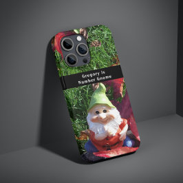 Garden Gnome Sie sind Nummer Gnome Add Name Fall Case-Mate iPhone Hülle