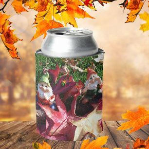Garden Gnomes Mythische Magische Rote Herbstlaube Dosenkühler