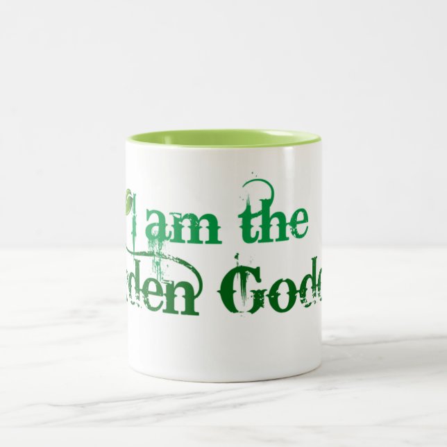 Garden Goddess Zweifarbige Tasse (Mittel)