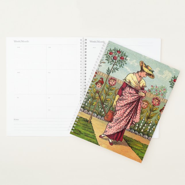Garden Grow Blume Kunst, Dichtung und Musik Planer (Anzeige)