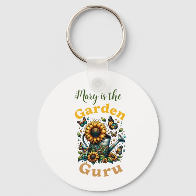 Garden Guru Schlüsselanhänger (Vorderseite)