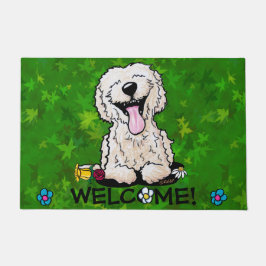 Garden Helper Goldendoodle Doormat Fußmatte