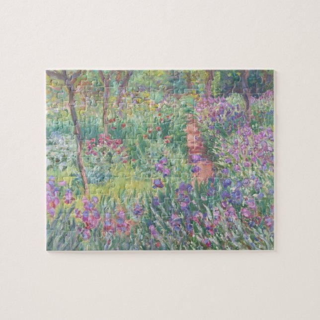 Garden in Giverny by Claude Monet (Horizontal)
