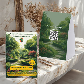 Garden Installing Landscape Design & Consultation  Tischaufsteller