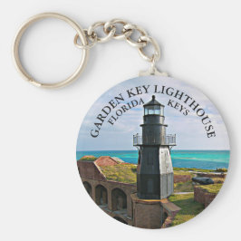 Garden Key Lighthouse, Dry Tortugas FL Schlüsselan Schlüsselanhänger