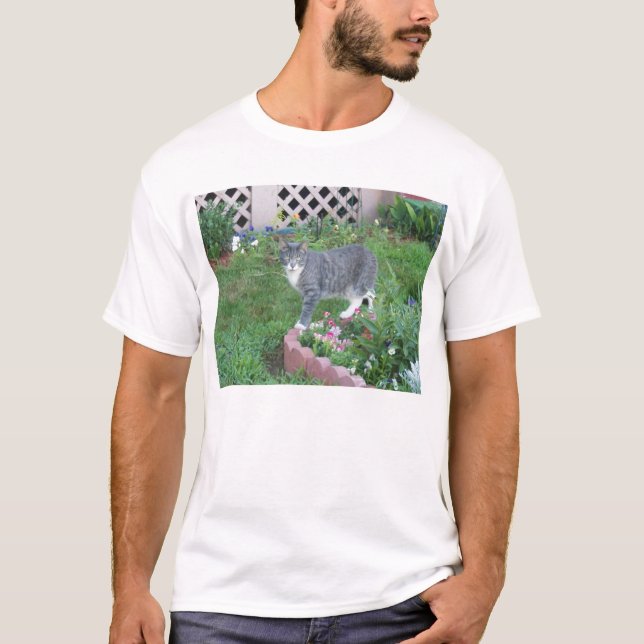 Garden Kitty T-Shirt (Vorderseite)