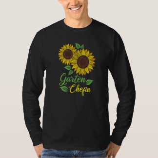 Garden Koch Gartengarten Sonnenblumen T-Shirt