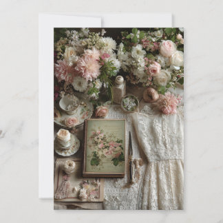 Garden Lace Afternoon Tea | Floral Charm Einladung