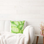 Garden Leaves Illustration Throw Pillow Kissen<br><div class="desc">A lovely Garden Leaves Illustration Throw Pillow designed to decorate any space and bring a touch of nature and relaxation to your home.</div>