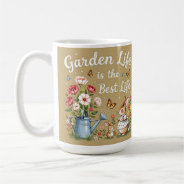 Garden life is the best life Coffee Mug Kaffeetasse