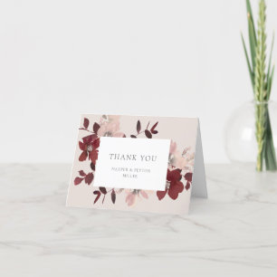 Garden Love Flat Carte de remerciements