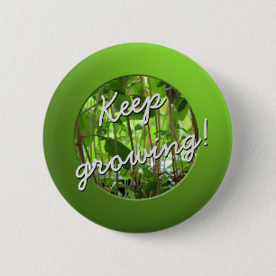 Garden Lover Behaltend Wachsende Pflanze Button