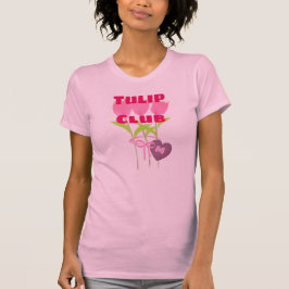 Garden Lover Pink Tulip Club T-Shirt