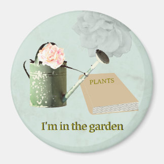 Garden Lover's Rustic Elegant Magnet