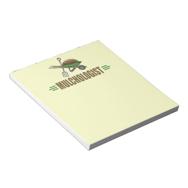Garden Mulching Notizblock (angewinkelt)