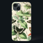 Garden of Butterflies and Flowers Case-Mate iPhone Hülle<br><div class="desc">A lovely garden scene with butterflies and flowers. Idyllic in its presentation,  this is a great print to put in your home. Order this Vision Studio creation today!</div>