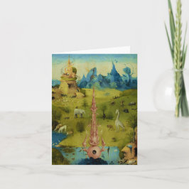 Garden of Eden - Hieronymus Bosch Karte