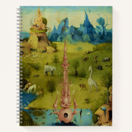 Garden of Eden - Hieronymus Bosch Notizbuch