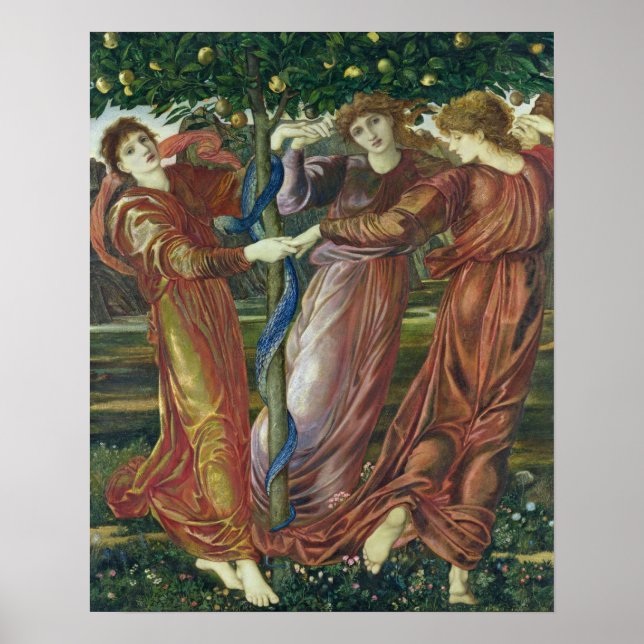 Garden of the Hesperides, 1869-73 Poster (Vorne)