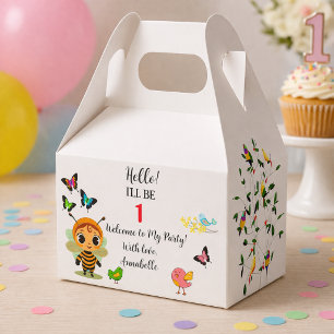 Garden Party Children Celebration Geschenkschachtel