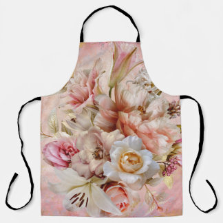 Garden Party Pink All-over Print-Schürze Schürze