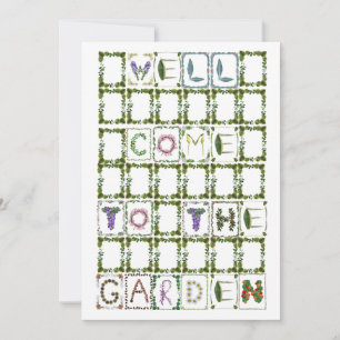 Garden Party - Romantische Blume - xoxo Lovely Einladung