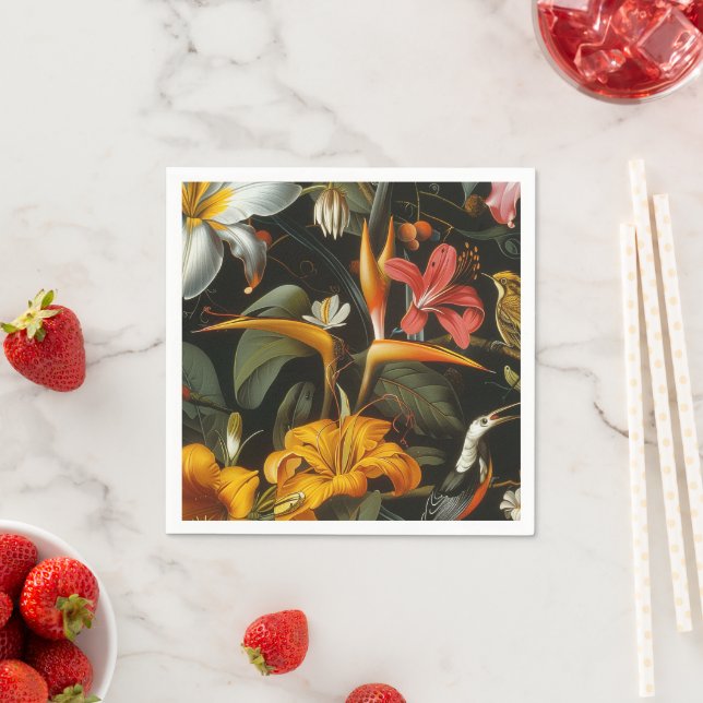 Garden PartyRoller Untersetzer Papierplatte Serviette (Beispiel)