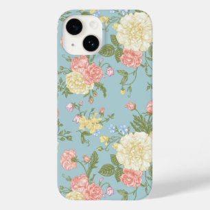 Garden Peony Floral Pattern Case-Mate iPhone 14 Hülle