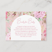 Garden Pink Floral Babybuchanfrage